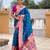 soft litchi art silk paithani jacquard saree (royal-paithani-1-sky-blue)