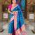soft litchi art silk paithani jacquard saree (royal-paithani-1-sky-blue)