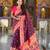 soft litchi art silk paithani jacquard saree (royal-paithani-1-wine)