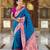 soft litchi art silk paithani jacquard saree (royal-paithani-2-firozi)