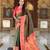 soft litchi art silk paithani jacquard saree (royal-paithani-2-mahendi)