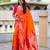 soft litchi art silk paithani jacquard saree (royal-paithani-2-orange)