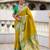 soft litchi art silk paithani jacquard saree (royal-paithani-2-parrot-green)
