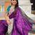 soft litchi art silk paithani jacquard saree (royal-paithani-2-violet)
