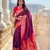 soft litchi art silk paithani jacquard saree (royal-paithani-2-wine)