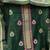 green zari woven chanderi silk dress materials