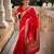 soft litchi art silk banarasi art silk jacquard saree (sonakshi-red)