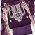 women's purple georgette salwar suit dress material with golden thread embroidery