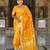 soft dola art silk fancy jacquard bollywood saree (swastik-dola-yellow)