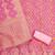 pink zari woven chanderi silk dress materials