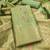 light green zari woven chanderi silk dress materials