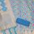aqua blue zari woven chanderi silk dress materials