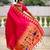 soft litchi art silk banarasi art silk jacquard saree (temple-paithani-rani-pink)