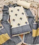 black zari woven banarasi dress materials