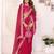 georgette embroidered & sequin work bollywood fancy saree (madhvi-pink)