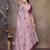 chiffon net embroidery work bollywood fancy saree (vedangi-lavender)