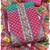 rani pink chinon pakistani pattern dress material