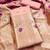 peach zari woven banarasi dress materials