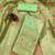 light green zari woven banarasi dress materials