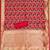 red zari woven banarasi dress materials