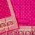 pink zari woven banarasi dress materials