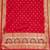 red zari woven banarasi dress materials