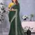 georgette embroidered & sequin work bollywood fancy saree (shreeja-green)
