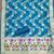 blue zari woven banarasi dress materials