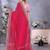 georgette embroidered & sequin work bollywood fancy saree (shreeja-pink)