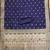 navy blue zari woven banarasi dress materials