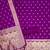 purple zari woven banarasi dress materials