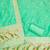 sea green zari woven banarasi dress materials