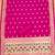 pink zari woven banarasi dress materials