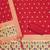 red zari woven banarasi dress materials