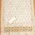 white zari woven banarasi dress materials