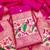 pink zari woven banarasi dress materials