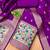 purple zari woven banarasi dress materials