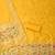 yellow zari woven banarasi dress materials