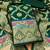 green zari woven banarasi dress materials