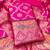 pink zari woven banarasi dress materials