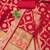 red zari woven banarasi dress materials