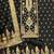 black zari woven banarasi dress materials
