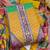 mustard chinon pakistani pattern dress material