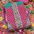 rani pink chinon pakistani pattern dress material