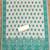 teal zari woven banarasi dress materials
