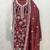 burgundy jalpari silk salwar suit dress material