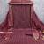 maroon cotton jacquard salwar suit dress material