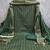 dark green cotton jacquard salwar suit dress material