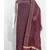maroon cotton jacquard salwar suit dress material