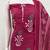 maroon cotton salwar suit dress material